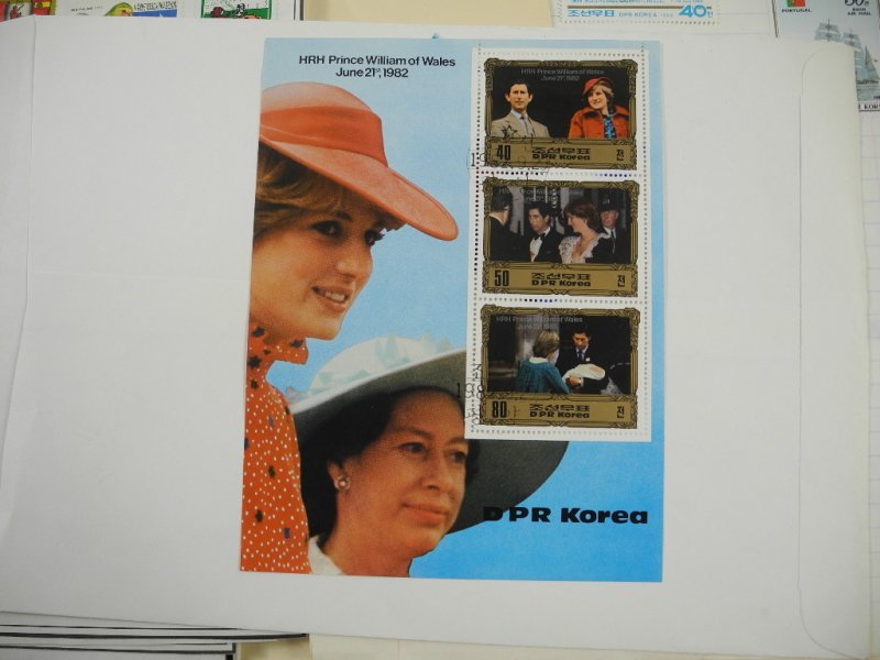 NORTH KOREA, CUBA &, accumulation of Stamps & Souvenir Sheets