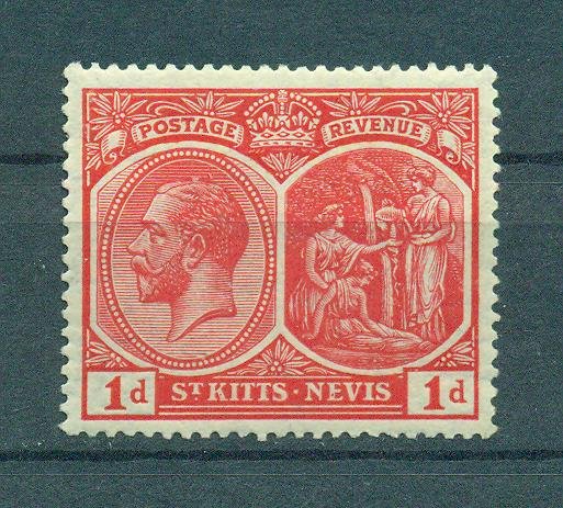 St. Kitts & Nevis sc# 25 (2) mnh cat value $5.00