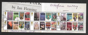 Great Britain 2008 - FDI - 3 X Miniature Sheet - Scott #2536A