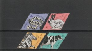 ROMANIA 2022 STAMPS ANIMALS DOGS SPOTTED DALMATIANS MNH SET POST