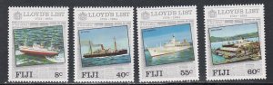 Fiji # 509-512, Lloyd's List, Mint NH, 1/2 Cat.