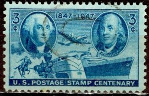 U.S.A.; 1947; Sc. # 947; Used Cpl. Set