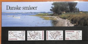 Denmark 1995, Islands 4v, Presentation pack, MNH