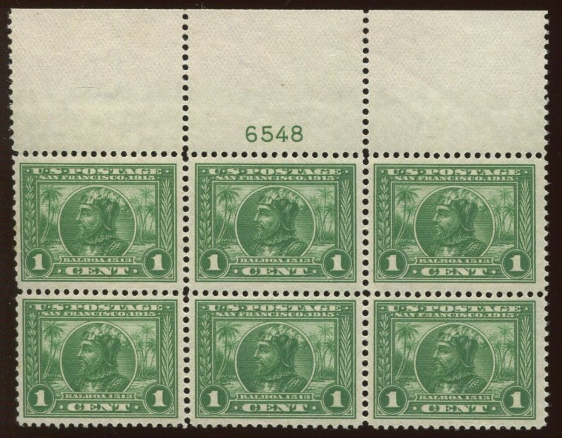 397 Pan Pacific Mint Plate # Block of 6 Stamps BZ1593