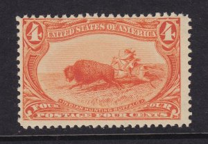 287 F-VF OG mint never hinged with nice color cv $ 275 ! see pic !
