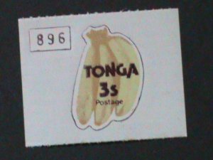 ​TONGA-1978-SC# 431-LOVELY BEAUTIFUL BANANA SHAPE CUT  MINT VF-HARD TO FIND