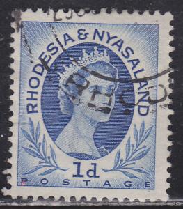 Rhodesia & Nyasaland 142 Queen Elizabeth II 1954