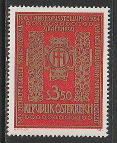1984 Austria - Sc 1275 - MNH VF - 1 single - Era of Emperor Francis Joseph