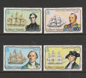 Gilbert islands 1977 Explorers (Ships) UM/MNH SG51/4