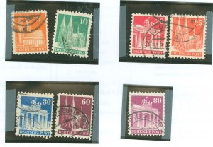 Germany #637/655 Used