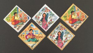 Bhutan 1967  #90//e, Girl Scouts, MNH