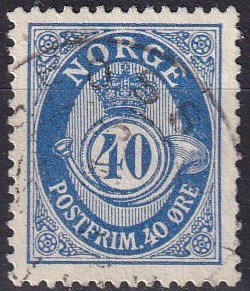 Norway #93  F-VF Used  (K2841)