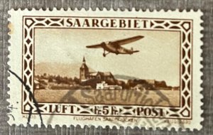 Saar 1928 Used VF SC C4