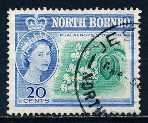 North Borneo #286 Single Used