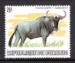 Burundi 600 Wildebeast MNH VF