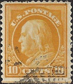# 416 USED ORANGE YELLOW BEN FRANKLIN