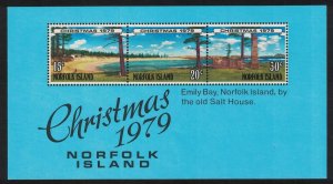 Norfolk Christmas MS 1979 MNH SC#253a SG#MS233