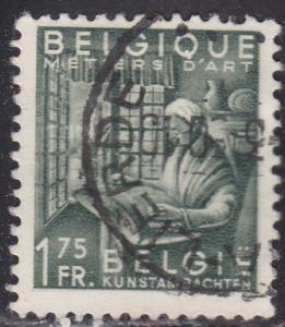 Belgium 378 Industrial Arts 1948