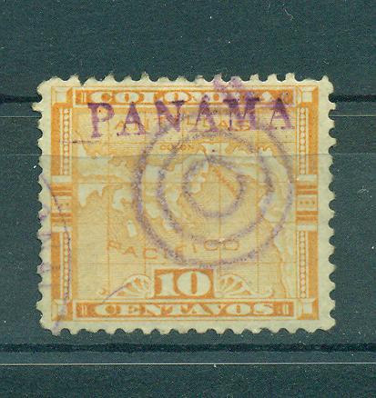 Panama sc# 112 used cat value $7.00