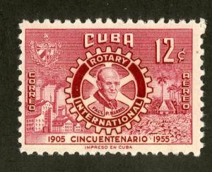 CUBA C109 MH SCV $2.25 BIN $0.90 ROTARY INTERNATIONAL