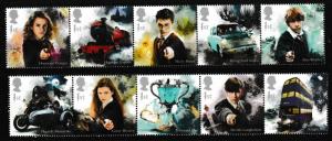 GB 4141-4150 Harry Potter set 10 MNH 2018