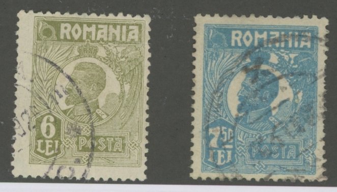 Romania #280-281 Used Single