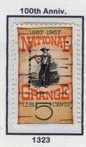 SC# 1323 - (5c) - Grange, used single