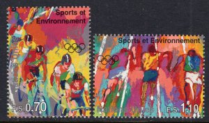 UN Geneva 289-290 Sports MNH VF