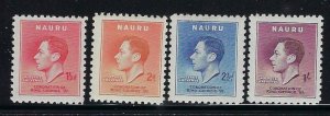 Nauru 35-38 MNH 1937 KGVI Coronation