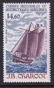 French Southern and Antarctic Territories C96 Sailboat MNH VF