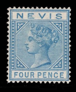 MOMEN: NEVIS SG #30 1882-1890 MINT OG H £350 LOT #69035*