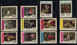 Ecuador 1975, Flora of the Amazonas 12v, MNH