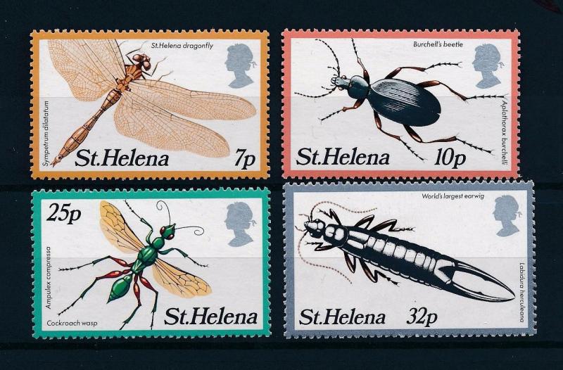 [60254] St. Helena 1982 Insects Insekten Insectes  MLH