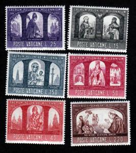 Vatican # 433-438 Mint!
