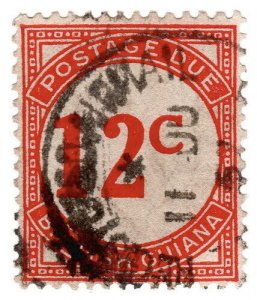 (I.B) British Guiana Postal : Postage Due 12c