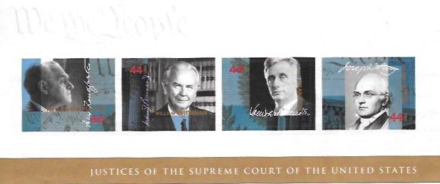 US #4422 MNH Sheet - Justices of the Supreme Court of the US