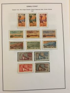 Excellent collection of Somali Coast, very high CV, many MNH