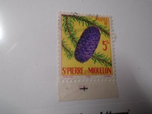 St Pierre & Miquelon  #  357  used