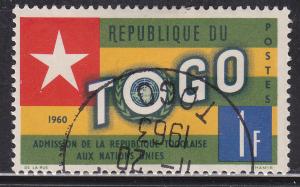 Togo 388  Flag of Togo 1961