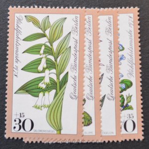 Berlin Sc # 9NB148-151, VF MNH