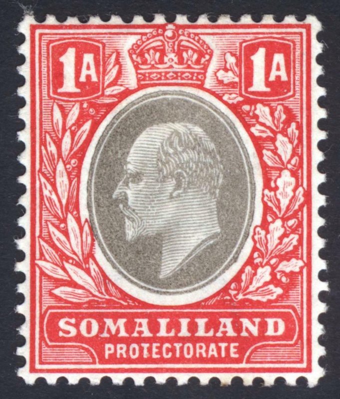 Somaliland 1904 1a Grey Black & Red SG 33 Scott 28 VLMM/MVLH Cat £17($22)