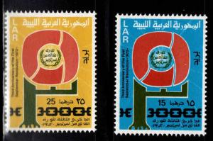 Libya Scott 485-486 MNH**  1972 Arab republic set