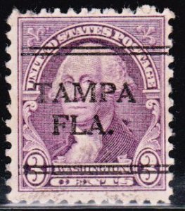 Precancel - DLE - Tampa, FL PSS 241 Compound Perf - Town and Type Issue