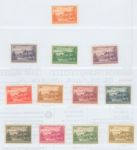 Norfolk Island #1-12  Single (Complete Set)