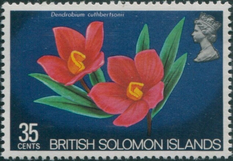 Solomon Islands 1972 SG230 35c Flower MNH