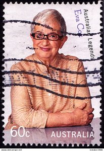 AUSTRALIA 2011 60c Multicoloured, Australian Legends - Advancing Equality - E...