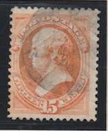 U.S. Scott #152 Webster Stamp - Used Single