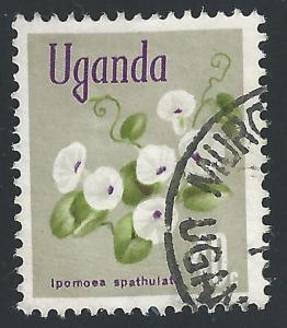 Uganda #120 40c Flower - Morning Glory