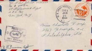 United States, U.S. A.P.O.'s, Airmail, Postal Stationery