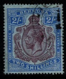 BERMUDA SG51b 1920 2/= PURPLE & BLUE/BLUE FINE USED